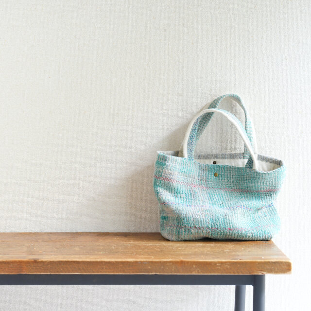 vintage kanthaquilt totebag -5- / ヴィンテージカンタキルト トート