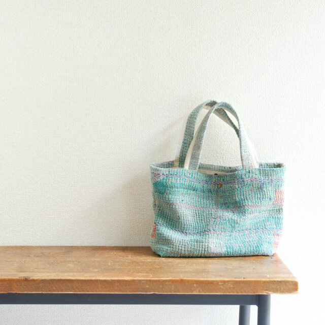 vintage kanthaquilt totebag -7- / ヴィンテージカンタキルト トート