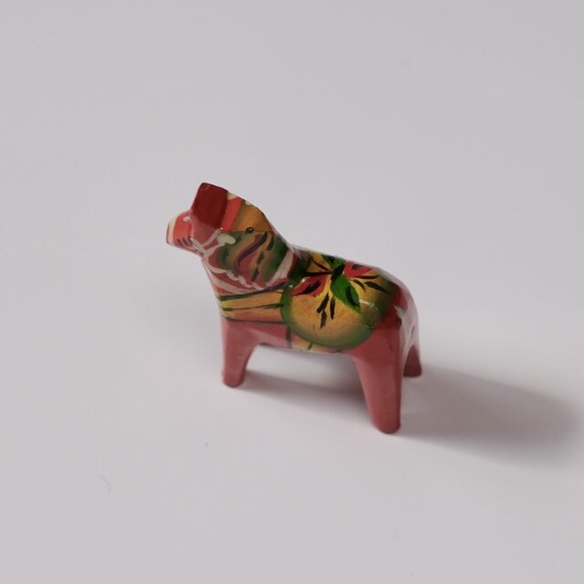Dalahäst Dala Horse ダーラヘスト ダーラナホース レッド 3cm | iichi