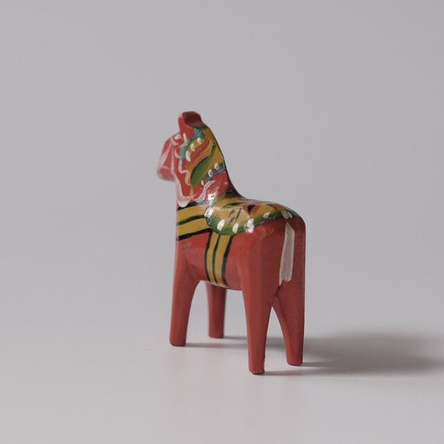 Dalahäst Dala Horse ダーラヘスト ダーラナホース レッド 4cm | iichi