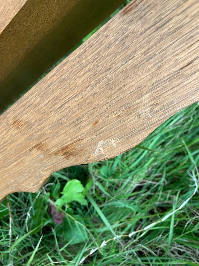 組立壁掛飾棚 ウォールラックシェルフ オーク材 カップボード ドイツ