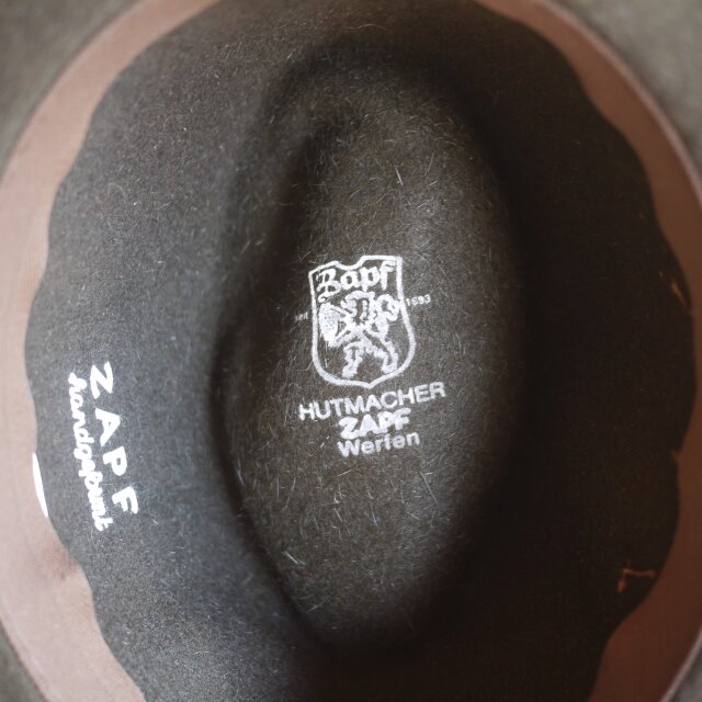 チロリアンハット ZAPF オーストリア VINTAGE ヨーロッパ古着 | iichi