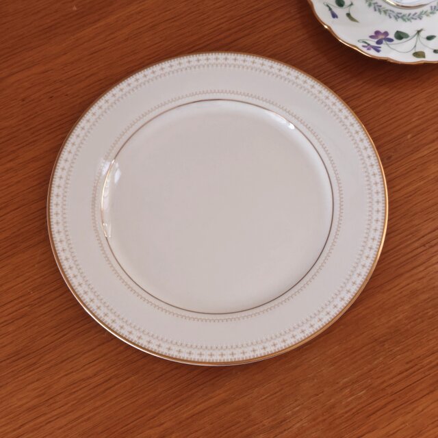 Noritake ｜ ノリタケ アイボリーチャイナ レース プレート