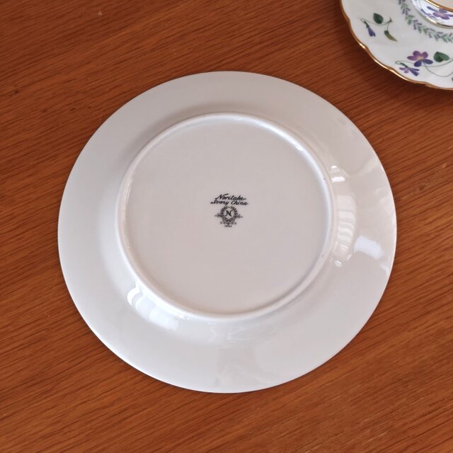 Noritake ｜ ノリタケ アイボリーチャイナ レース プレート