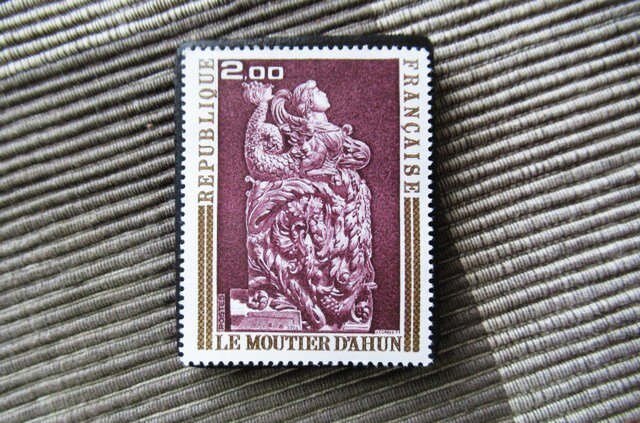 フランス 美術1973年 切手ブローチ10964 | iichi 日々の暮らしを