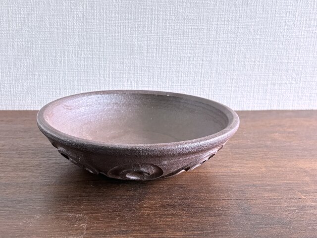 渦紋焼き締め 鉢ほr | iichi 日々の暮らしを心地よくするハンドメイド