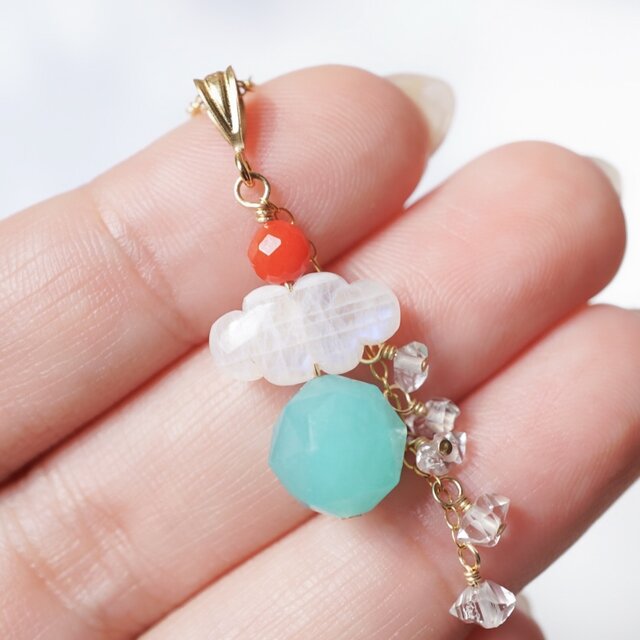 耳元に、クリームソーダ。」ピアス／イヤリング | iichi 日々の暮らし
