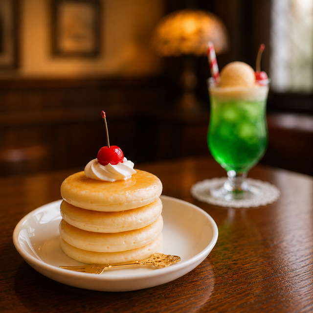 喫茶店のホットケーキ オブジェ フェイクスイーツ | iichi 日々の