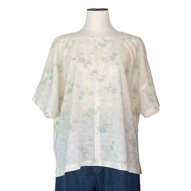Tシャツ風ブラウス【送料込み】着物リメイク ドルマンスリーブ | iichi 