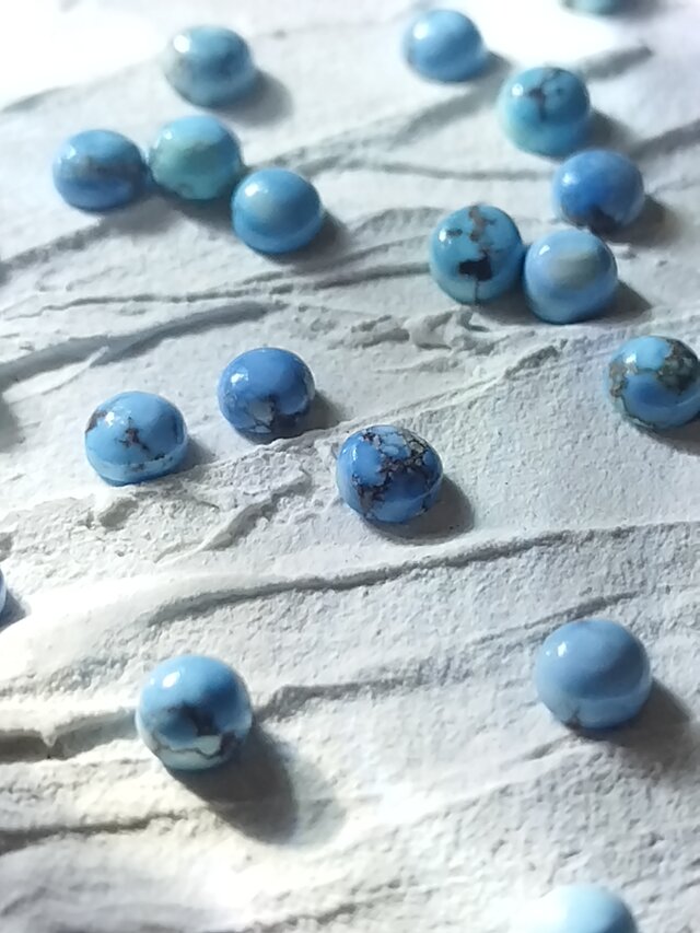 潮だまりのシルバーリング ―Golden Hill Turquoise― | iichi 日々の
