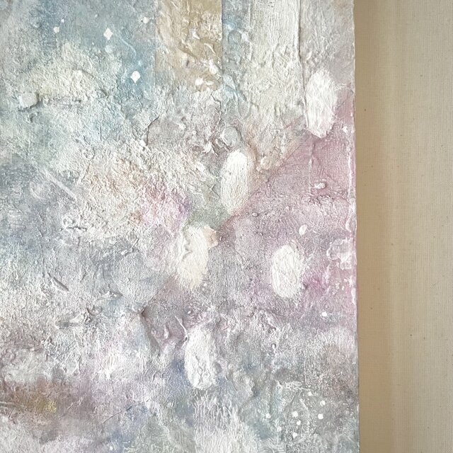原画 抽象画『melting rainbow, a.』 | iichi 日々の暮らしを心地よく