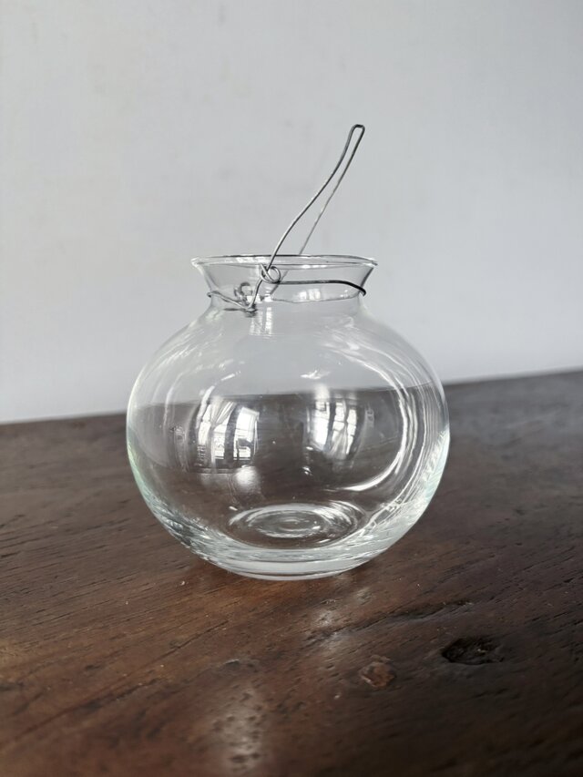 金魚鉢 アクアリウム フラワーベース ガラス 花瓶 花器 フランス