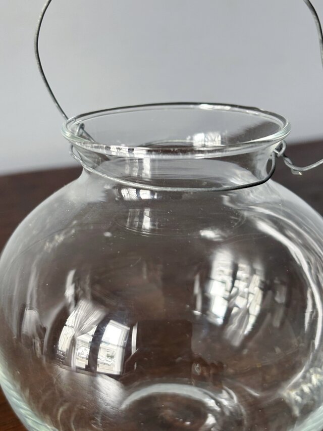 金魚鉢 アクアリウム フラワーベース ガラス 花瓶 花器 フランス