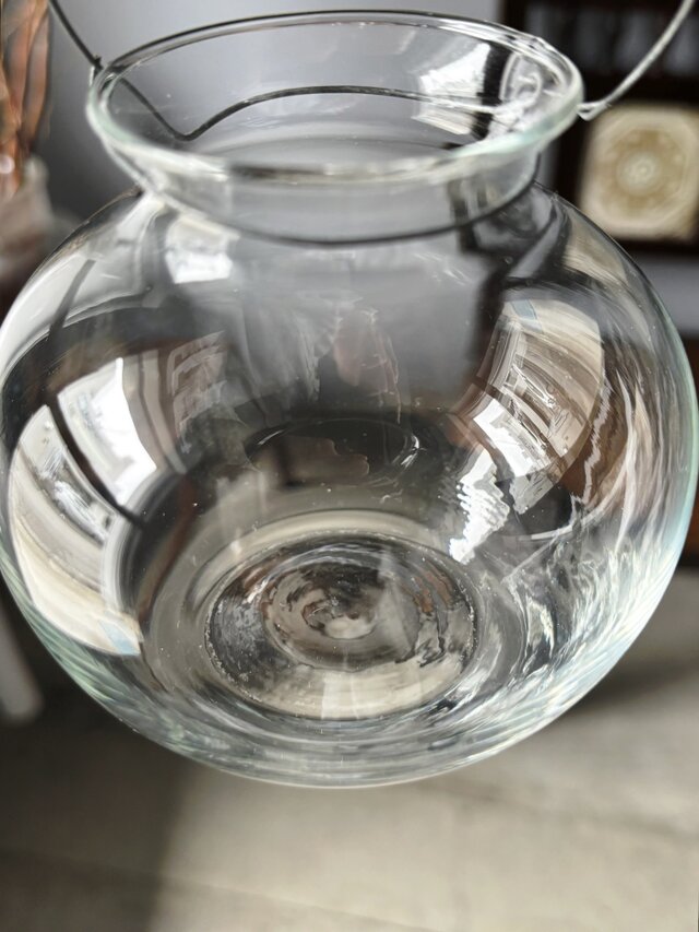 金魚鉢 アクアリウム フラワーベース ガラス 花瓶 花器 フランス