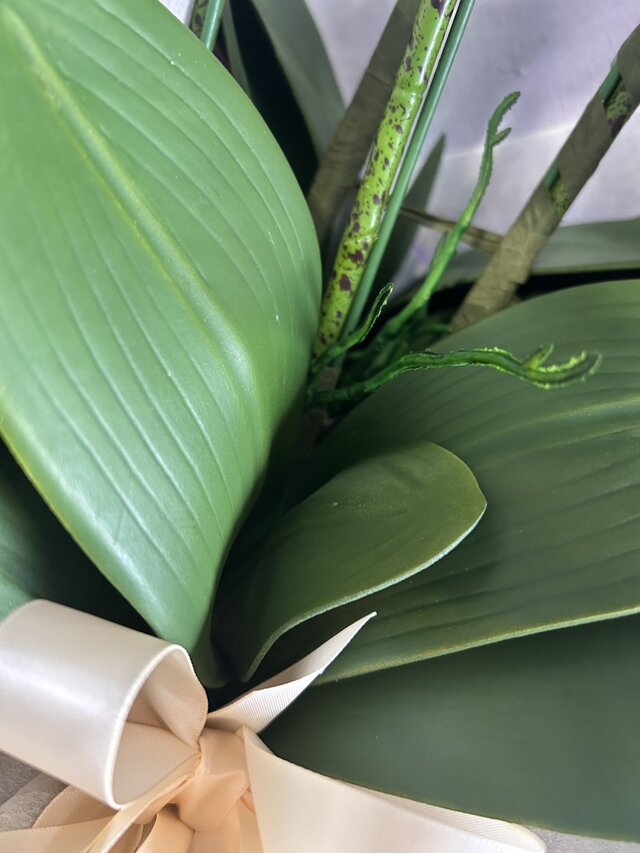 光触媒 人工観葉植物 ウォールグリーン フェイクグリーン お供え胡蝶蘭