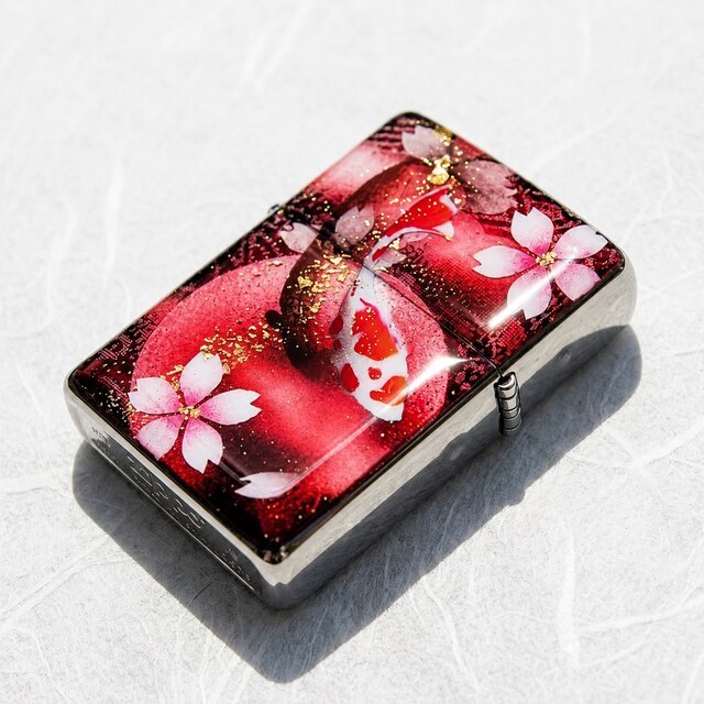 zippoケース ライター ジッポ 和柄 工芸 職人 送料無料 名入れ 桜