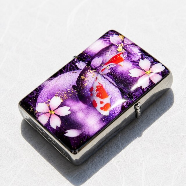 zippoケース ライター ジッポ 和柄 工芸 職人 送料無料 名入れ 桜