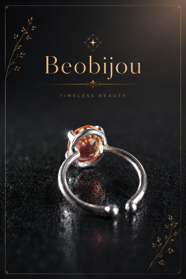 ☆ 新作 ☆『Morganite』☆の世界でひとつの天然石リングsilver925