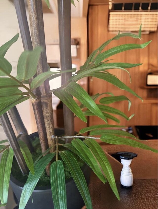 光触媒 人工観葉植物 ウォールグリーン フェイクグリーン 黒竹 | iichi