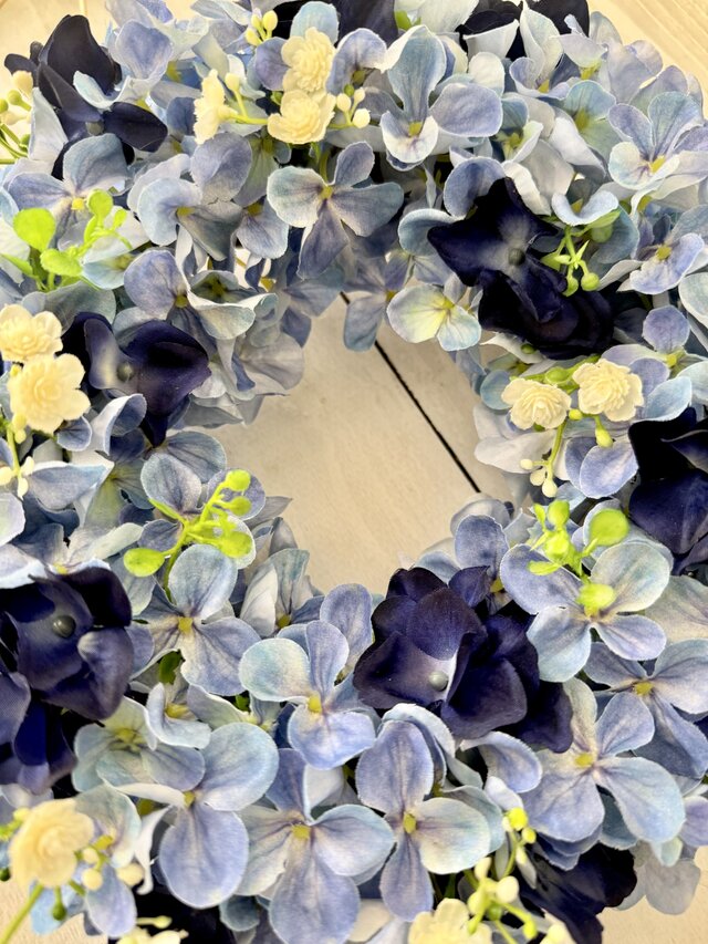 beautifulPurpleblue グラデーションリース36cm | - メルカリ iichi