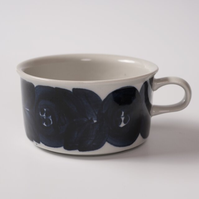ARABIA Anemone C&S blue saucer アラビア アネモネ ティーカップ