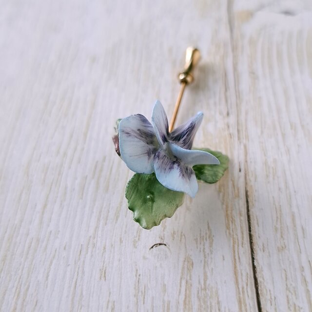 bone china light blue purple flower ボーンチャイナ ヴィンテージ