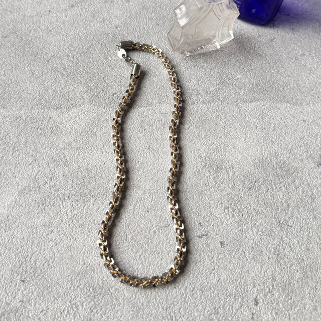 N324-ヴィンテージネックレス U.S.A. 1970-80s 2-Way Necklace 