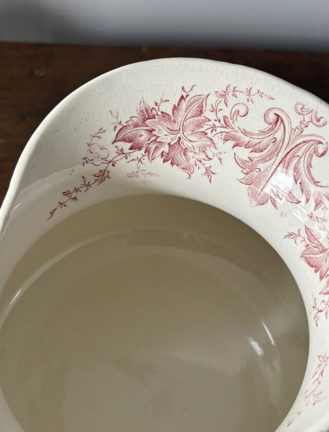 Sarreguemines Parisia パリシア ブロ ピシェ 花瓶 花器 フランス