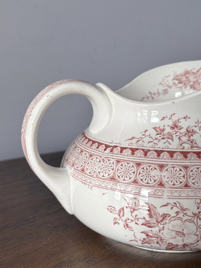 Sarreguemines Parisia パリシア ブロ ピシェ 花瓶 花器 フランス