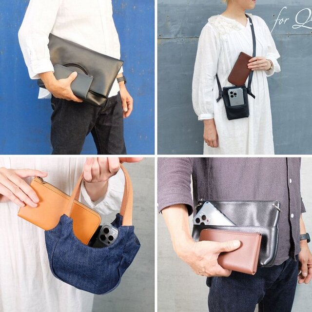 KUROKAWA Claccino L-ZIP2 長財布 クラッチーノ 牛革 本革 薄型 日本製