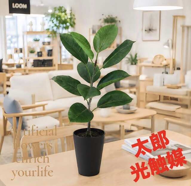 光触媒 人工観葉植物 ウォールグリーン フェイクグリーン デコラゴム