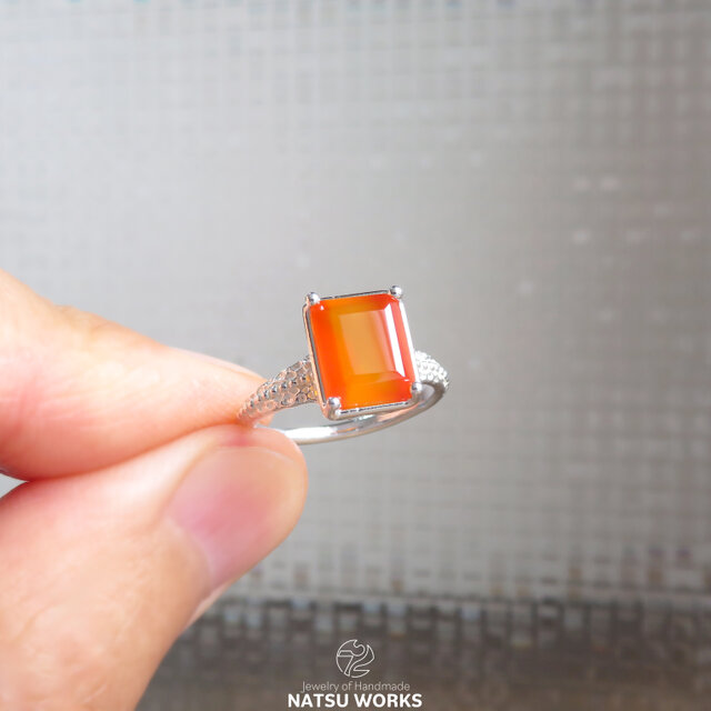 カーネリアン リング / Carnelian Ring 271 | iichi 日々の暮らしを