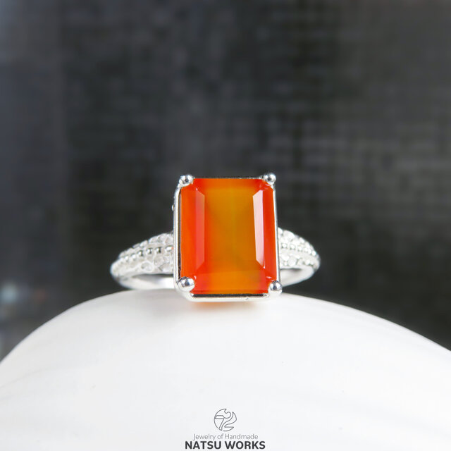 カーネリアン リング / Carnelian Ring 271 | iichi 日々の暮らしを