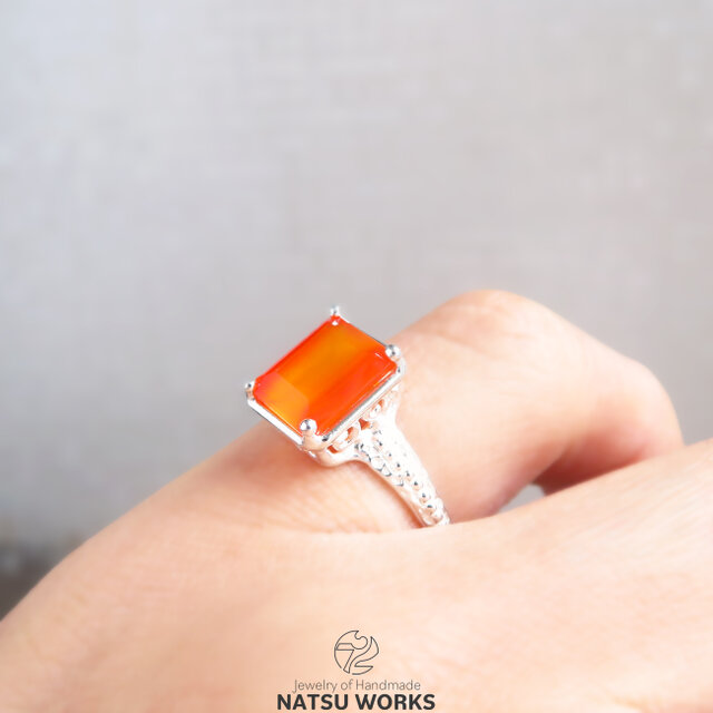 カーネリアン リング / Carnelian Ring 271 | iichi 日々の暮らしを