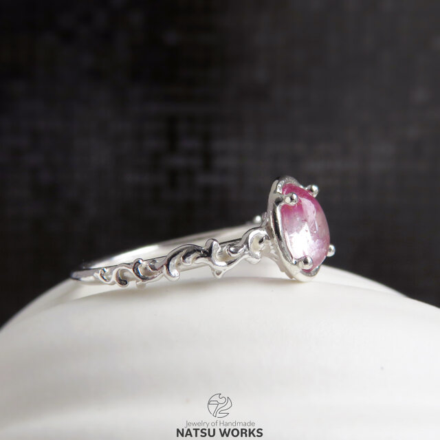 バイカラー トルマリン リング / bi-color Pink Tourmaline Ring 278