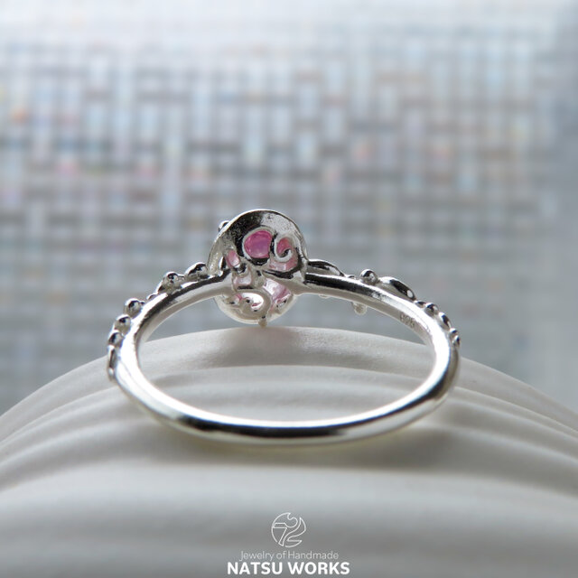バイカラー トルマリン リング / bi-color Pink Tourmaline Ring 278