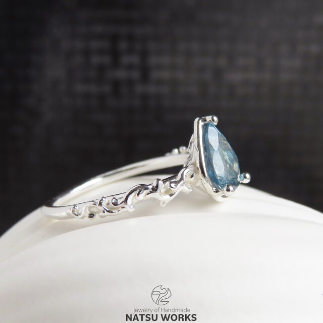 モス アクアマリン リング / Moss Aquamarine Ring 280 | iichi 日々の