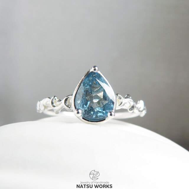 モス アクアマリン リング / Moss Aquamarine Ring 280 | iichi 日々の