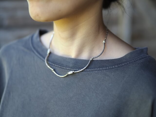 Karensilver- short necklace | iichi 日々の暮らしを心地よくする