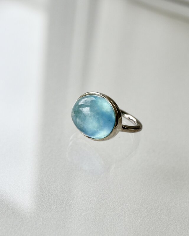 人魚のaquamarine]ring | iichi 日々の暮らしを心地よくする