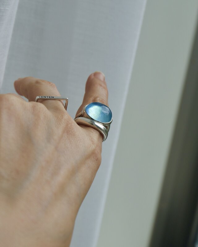 人魚のaquamarine]ring | iichi 日々の暮らしを心地よくする