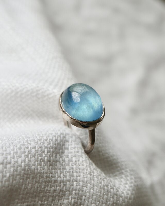 人魚のaquamarine]ring | iichi 日々の暮らしを心地よくする