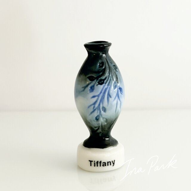 ティファニー 花瓶 アール・ヌーヴォー 自然美の装飾芸術工芸品の