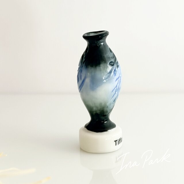 ティファニー 花瓶 アール・ヌーヴォー 自然美の装飾芸術工芸品の