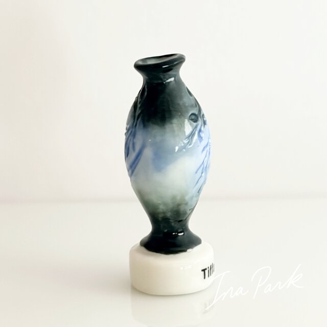 ティファニー 花瓶 アール・ヌーヴォー 自然美の装飾芸術工芸品の