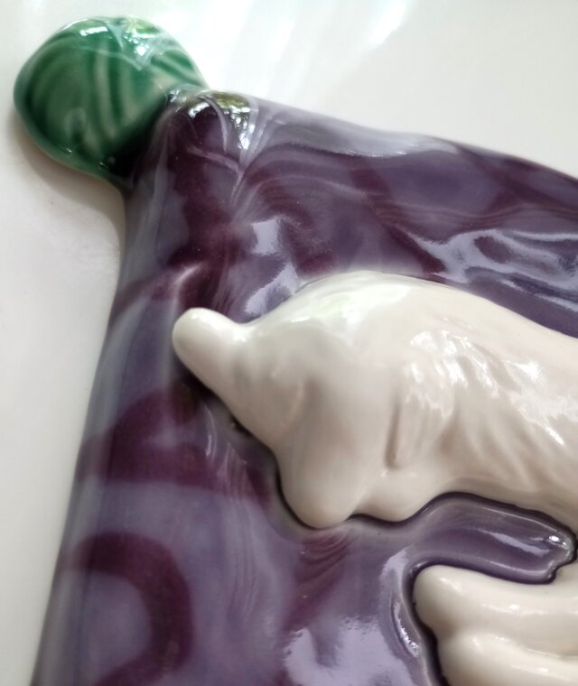 あのころの記憶 陶器の壁飾り オブジェ | iichi 日々の暮らしを