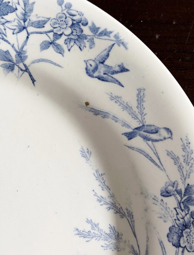 Creil&Montereau リノット 平皿 クレイユモントロー クレイユエ
