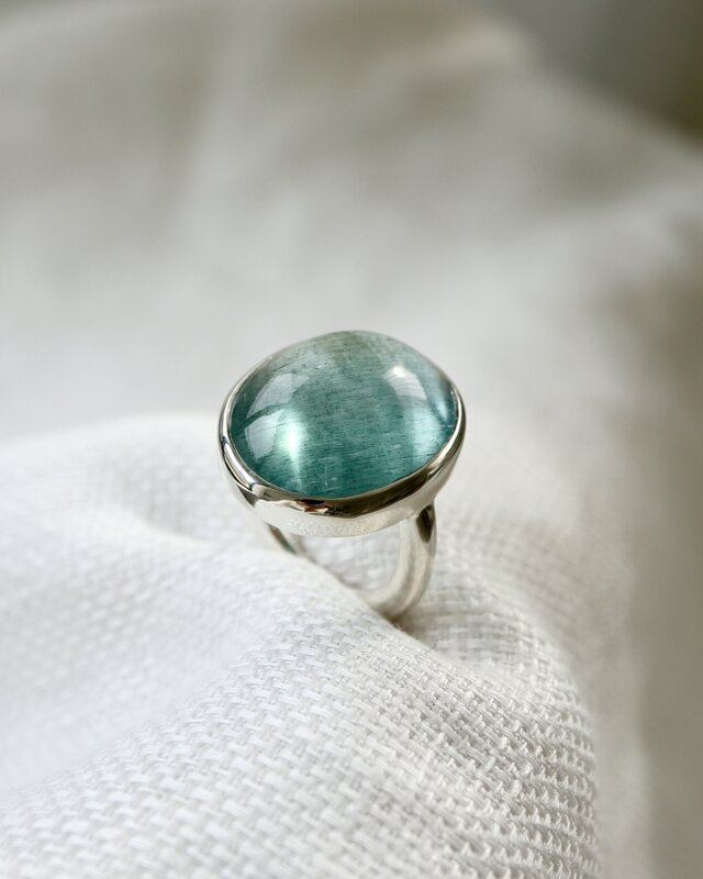 人魚のaquamarine]ring | iichi 日々の暮らしを心地よくする