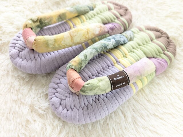 布ぞうり22cm | iichi 日々の暮らしを心地よくするハンドメイドや