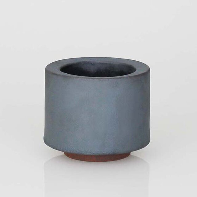 MYK：FLOWER POT- rin（2号）【 凛 瓦 花瓶 花器 フラワーベース 多肉